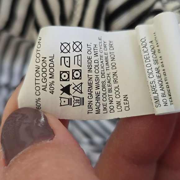 Lucky Brand Striped Tank Size XS - Picture 6 of 6